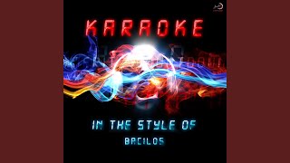 Caraluna In the Style of Bacilos Karaoke Version [upl. by Attegroeg]