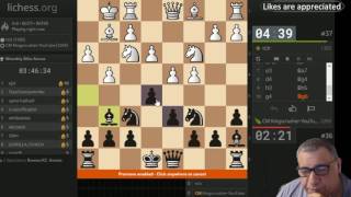 Beserk Lichess Monthly Blitz Arena  November 2016  Online Chess Tournament [upl. by Ahrendt]