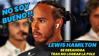 Lewis Hamilton se desahoga cuando se le pregunta por qué no puede extraer todo del coche F1 radio [upl. by Homerus]