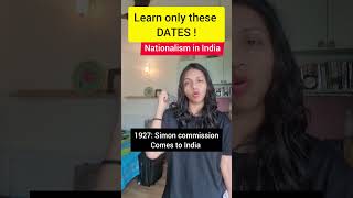 Most Important Dates of Nationalism in India Class 10🔥 History Class 10 Ch 2 Imp Dates CBSE2024 [upl. by Yatnuahs]