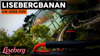 Lisebergbanan  Front Row POV  Liseberg  Gothenburg Sweden [upl. by Reitrac135]