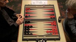 2011 Leuven Open Backgammon final [upl. by Ayotel]