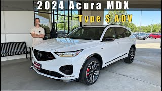 Exploring The 2024 Acura MDX Type S ADV  Luxurious 3Row SUV Review  Vagabond Builds [upl. by Ehtylb]