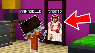 ¡ME CONVIERTO EN ANNABELLE 3  LA PESADILLA COMIENZA EN MINECRAFT [upl. by Senior435]