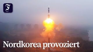 Nordkorea Erfolgreicher Test einer neuen Interkontinentalrakete [upl. by Serles]