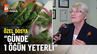 Canan Karatay’dan tek öğün tavsiyesi  atv Ana Haber 11 Ekim 2023 [upl. by Yoho]