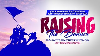 RAISINGTHEBANNER WORSHIP SERVICE Part 29 ALIGNING WITH GRACE DEMANDS FOR RECOMPENSATION [upl. by Yentruocal]