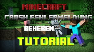 Minecraft 19 Crash  Fehlercode beheben TUTORIAL  SkipToClip [upl. by Iteerp]