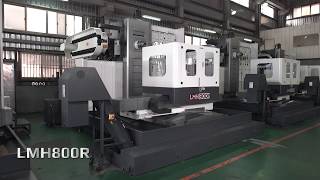 JIUHYEH LMH 800R1000R Model Roller Type Linear Guide Way Horizontal Machining Center [upl. by Karrah467]