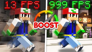 How to BOOST your FPS in Hypixel Skyblock [upl. by Nonnarb]