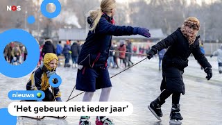 Schaatspret op komst Eerste schaatsen worden al geslepen [upl. by Derej]