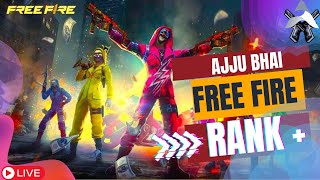 Ajju Bhai Free Fire Live  Heroic GrandMaster Push With Youtubers freefire live ajjubhai Top 1 [upl. by Raasch142]