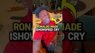 IShowSpeed Cried Like a Baby 🥺😭  Must Watch 🔥  shorts ronaldo [upl. by Gesner]