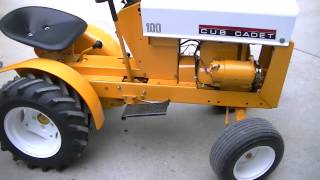 Restored 1965 Cub Cadet 100 [upl. by Shear117]