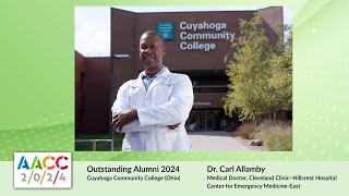 2024 AACC Outstanding Alumni  Dr Carl Allamby [upl. by Taite]