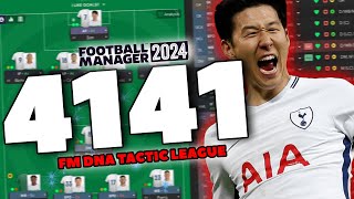 I LIKE GOALS 4141 FM24 Tactic  FM DNA Tactic League [upl. by Sayer]