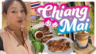 Nimman Chiang Mai Roast Chicken Honest Massage Review amp Sunday Night Market 🇹🇭 VLOG [upl. by Idolah]