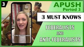 3 Must Knows about the Federalists and AntiFederalists [upl. by Juanita943]