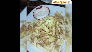 Crinkle Fries With Mayo Garlic 🍟😋 [upl. by Ellora852]