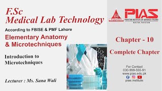 Introduction to Microtechniques  Chapter 10  Elementary Anatomy amp Microtechniques  PIAS [upl. by Aziul467]