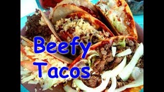 Super Savory and Delicious BEEF TACOS [upl. by Alim506]