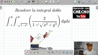 Integrales Dobles Coordenadas Polares [upl. by Eilyah127]