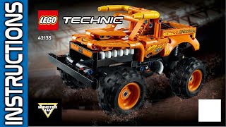 LEGO 42135 instructions  Technic  2022  Monster Jam El Toro Loco legoinstructions technic BID [upl. by Airalav]