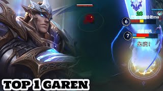 Wild Rift Garen  Top 1 Garen Gameplay Rank master [upl. by Neelloc655]