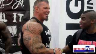 Rich Piana  2014 Arnold Classic Expo [upl. by Wier]