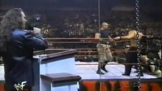 WWF Raw Is War 1998  Steve blackman Vs Recon [upl. by Dacy]