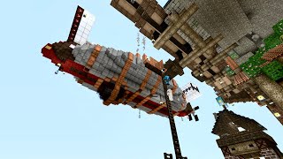 Minecraft Minecolonies Mod Multiple Styles including Cliffs Urban Birch and WarMinecraft Styles [upl. by Einahpets]