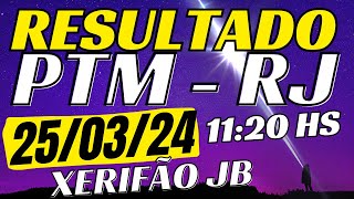 Resultado do jogo do bicho ao vivo  PTM  Look  1120 250324 [upl. by Rog]