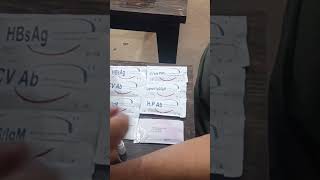 rapid device test hcvhbsagh pylori malaria [upl. by Maury528]