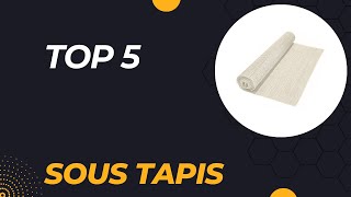 Top 5 Meilleur Sous Tapis 2024 [upl. by Vudimir]