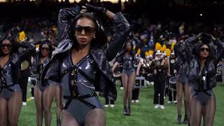 2017 Bayou Classic Grambling State Marching Into the Superdome [upl. by Akerue]