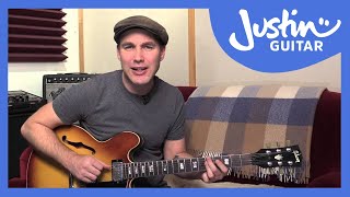 The 2 amp 4 Jazz Metronome  Guitar Lesson  JustinGuitar JA003 [upl. by Courtland123]