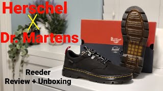 Herschel x Dr Martens Reeder REVIEW amp Unboxing 27315001 limited collab style [upl. by Mariam]