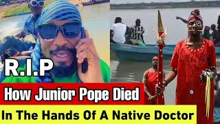 How Jnr Pope Nollywood Actor Was Taken To A Native Doctor After God Gave Him A Second Chance [upl. by Annawak]