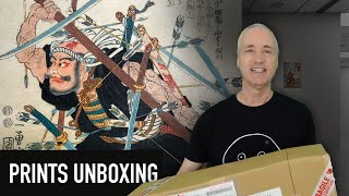 Japanese Woodblock Prints Unboxing [upl. by Marlea]