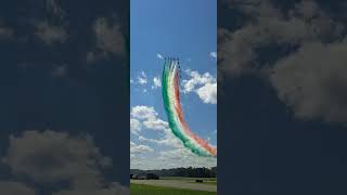 FRECCE TRICOLORI ALONA CON INSERIMENTO DEL SOLO BIG WING [upl. by Auqinahc]