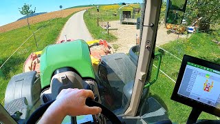 GoPro Cabview  Fendt 728 Vario Gen7 amp Pöttinger Novacat A10 ED  1 Schnitt 2024 [upl. by Lesly]