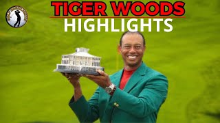 Tiger Woods Final Day  HIGHLIGHTS Every Single Shot The Masters [upl. by Micheline]