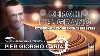 CERCHI NEL GRANO E COMUNICAZIONE EXTRATERRESTRE Pier Giorgio Caria a Telecittà [upl. by Aihsenat]