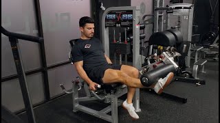 Single Leg Leg Extensions [upl. by Etnovert]