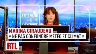 Marina Giraudeau  quotNe pas confondre météo et climat quot [upl. by Riamo]