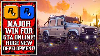 HUGE WIN For GTA Online NEW GTA Online Update News amp Intel New GTA5 Update [upl. by Atiekahs]