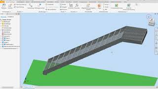 Inventor Tutorial Außentreppe [upl. by Prosperus]