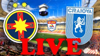 🔴LIVE  FCSB vs UnivCRAIOVA  MECI LIVE  ETAPA 3  PLAYOFF [upl. by Sgninnej575]