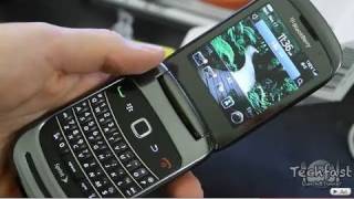 BlackBerry Style 9670 Unboxing and First Look [upl. by Ahsrop]