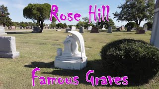 Rose Hill burial park famous graves [upl. by Meit409]